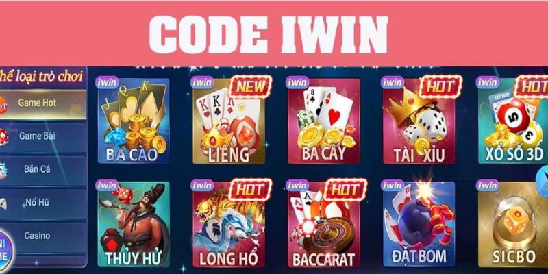 code iwin Các Loại Code Iwin Phổ Biến